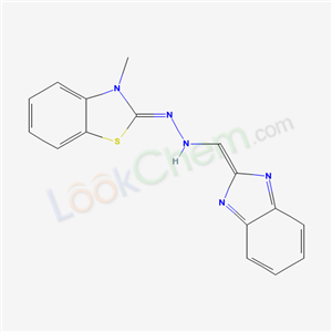 (3-methyl-(3H)-benzothiazol-2-ylidene)hydrazone-1H-benzimidazole-2-carboxaldehyde