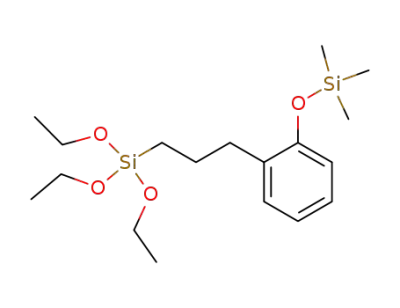 1-(3-triethoxysilanyl-propyl)-2-trimethylsilanyloxy-benzene