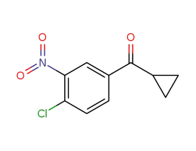 (4-chloro-3-nitrophenyl)(cyclopropyl)methanone
