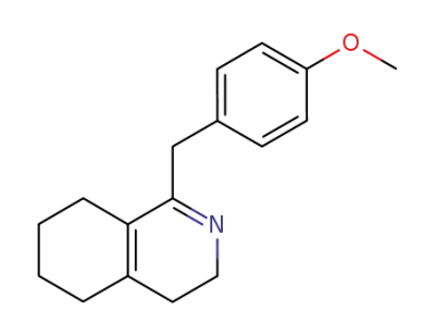 1-(4-methoxybenzyl)-3,4,5,6,7,8-hexahydro-isoquinoline